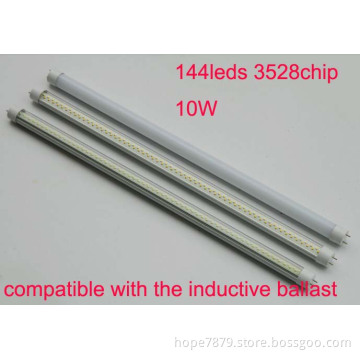 10W T8 LED Tube Light Compatible with Ballasts